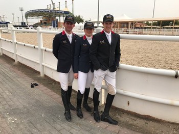 BRITISH SHOWJUMPING’S TEAM NAF SHOW FUTURE PROMISE FOR GB IN AL AIN